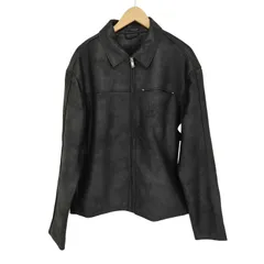 ザラ ZARA フェイクレザージャケット メンズ import：L 