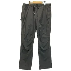 【中古】　mont-bell　ナイロンパンツ　トレッキングパンツ　ボトムス　無地　ジップフライ　ベルト　ワンポイント　ブランドロゴ　刺しゅう　オーバーサイズ　アウトドア　古着　/1153のサムネイル