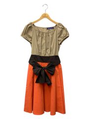 極美品✨エムズグレイシー ワンピース 花柄 ボートネック Aライン