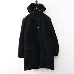 マーガレットハウエル MARGARET HOWELL モールスキン フーデッドコート 2■ブラック アウター ロング【2400014955972】のサムネイル