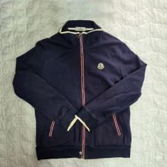 MONCLER kids ネイビージャケット　レディース　152cm MONCLER kids ネイビージャケット レディース 152cm - メルカリ