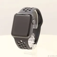 ソフマップ 〔中古品〕 Apple Watch Series 3 Nike+ GPS 38mm スペースグレイアルミニウムケース アンスラサイト／ブラックNikeスポーツバンド【247】