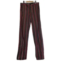 【中古】　ISSEY MIYAKE　綿パン　ジップフライ　ストライプ　日本製　ドメスティック　古着　/1156のサムネイル