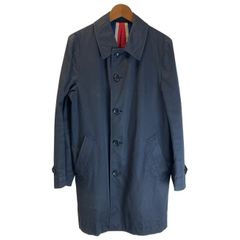 マーガレットハウエル×バラクータ ステンカラーコート ネイビー S 