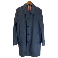 【中古】　COMME des GARCONS HOMME　ステンカラーコート　ハーフコート　ハーフ丈　無地　シングルボタン　AD2008　日本製　ドメスティック　古着　/1156のサムネイル
