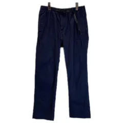 【中古】　GRAMicci　トレッキングパンツ　クライミングパンツ　ウエストゴム　ベルト　無地　アウトドア　古着　/1153
