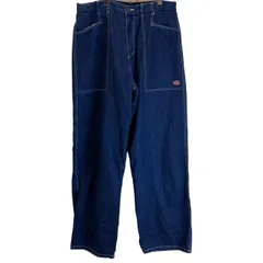 【中古】 PIKO デニムパンツ Gパン ジーンズ ジップフライ 無地 オーバーサイズ ストリート Y2K 古着 /1013のサムネイル