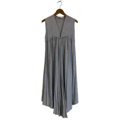 【中古】　SEE BY CHLOE　ワンピース　ノースリーブ　ロング丈　レイヤード　古着　/2495のサムネイル