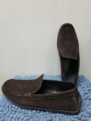 美品】D&G ブラウン レザー スリッポン - メルカリ