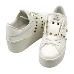 ヴァレンティノ ロックスタッズ アンタイトルド フラットフォーム スニーカー レディース ホワイト VALENTINO【中古】 【アパレル・小物】のサムネイル