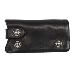 クロムハーツ クロスボール ボタン レザー キーケース レザー シルバー ユニセックス CHROME HEARTS【中古】 【アパレル・小物】のサムネイル