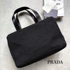 PRADA プラダ 三角ロゴプレート ナイロン 巾着バッグ ハンドバック