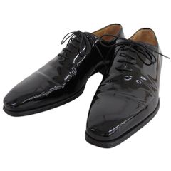 ほぼ新品【MAGNANNI】ドレスシューズ/エナメル/パテント/ホールカット