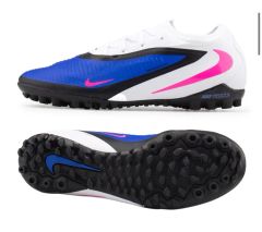 新品タグ付きNike サッカーシューズ グレー/ホワイト/マルチカラー 27 