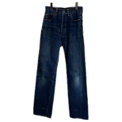 【中古】　Levi's　デニムパンツ　90s vintage　90年代　OLD　501XX　98年製　刻印555　バレンシア工場　Gパン　ボタンフライ　ビッグE　USA製　アメカジ　古着　/1019