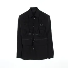 PRADA プラダ シングルブレスト マルチポケット シャツジャケット その他トップス