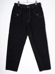 COMME des GARONS HOMME PLUSコムデギャルソン オム プリュス 2005SS ピンクパンサー期 ピンクステッチ 製品染めツイルパンツ【M】【MPTA81714】