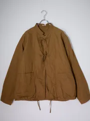 PHIGVEL MAKERS & Co.フィグベル 2022SS C/L STAND COLLAR JACKET/TOBACCOコットンリネン スタンドカラージャケット【2】【MJKA81640】のサムネイル