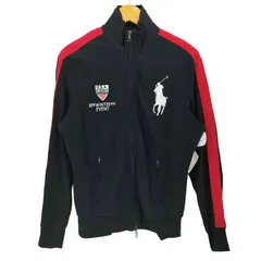 ポロバイラルフローレン Polo by RALPH LAUREN 90S ビッグポニー 刺繍 ダブルジップ トラックジャケット メンズ import：S のサムネイル