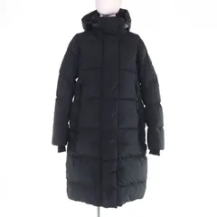 未使用品☆CANADA GOOSE カナダグース 2610LB  ブラックレーベル Byward Parka ロゴワッペン・フード付 ダウンコート ブラック XS 正規品 レディース