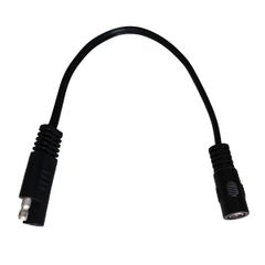 Liwinting SAE to DC 5.5 x 2.1mm アダプターケーブル 18AWG SAE to DC Male Female Cable 25cm