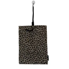 美品 MACKINTOSH マッキントッシュ ポーター SNACK PACK POUCH MINI レオパード柄 ポーチミニ巾着 ブラウン レディース 古着 中古 USEDのサムネイル