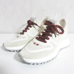 美品 BALLY バリー DAVYN メッシュ スニーカー 35E アイボリー レディース 古着 中古 USEDのサムネイル