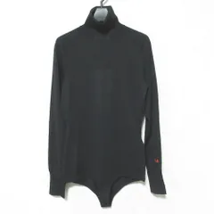 未使用 VICTORIA BECKHAM ヴィクトリアベッカム ウール100％ タートルネック ニット サイズS ブラック  レディース 古着 中古 USEDのサムネイル