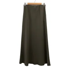未使用 25AW L'Appartement アパルトモン BIAS マキシフレアスカート 25060560310030 サイズ38 グレー レディース 古着 中古 USEDのサムネイル