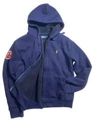 POLO ラルフローレン ネイビー フルジップパーカー サイズXL H A032910 M