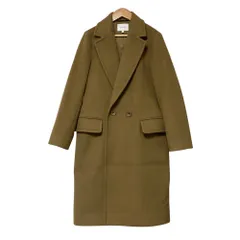 美品 BEAUTY＆YOUTH UNITED ARROWS ビューティー＆ユース ユナイテッドアローズ MANTECO ダブルテーラーコート M ブラウン レディース 古着 中古 USEDのサムネイル