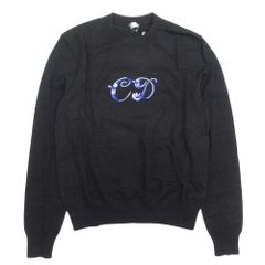 美品 RAF BY RAF SIMONS ラフバイラフシモンズ ケーブル編み ニット セーター 杢 Vネック 幾何学編み 長袖 XS グレー レディース 古着 中古 USED 美品 RAF BY RAF SIMONS ラフバイラフシモンズ ケーブル編み ニット