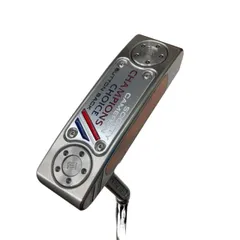 【中古】 タイトリスト SCOTTY CAMERON CHAMPIONS CHOICE BUTTON BACK NEWPORT 1.5 PLUS(2023) 34インチ パター PT スチール (フレックスその他) メンズ 男性用 右利き 右用 Bランク ゴル