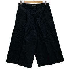 미품 tricot COMME des GARCONS 트리코콤 데 걸슨 가먼트 다이 탁 팬츠 TG P014 사이즈 M 블랙 여성 헌 옷 중고 USED