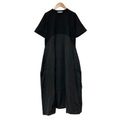 未使用品】CRESCENT クレッシェント ロングワンピース 異素材切り替え