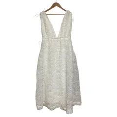 未使用 Bibiy ビビィ NOELLE SHEER DRESS ワンピース B30-OP071WHF サイズF ホワイト レディース 古着 中古 USED