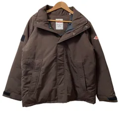 未使用 DANTON ダントン ARMY HOODED JACKET フード付き ダウンジャケット サイズS ブラウン メンズ 古着 中古 USED