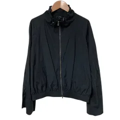 美品 Theory セオリー TECH LAWN RAGLAN ANORAK ジャケット ブルゾン サイズS ブラック レディース 古着 中古 USEDのサムネイル