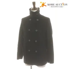 ■ MACKINTOSH マッキントッシュ Pコート ジャケット 長袖 アウター ウール混 メンズ 38 ブラックのサムネイル