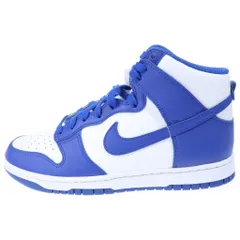 NIKE (ナイキ) DUNK HIGH GAME ROYAL ダンク ゲームロイヤル ハイカットスニーカー ホワイト/ブルー US9/27cm DD1399-102