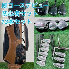 即コースデビュー ゴルフクラブ フルセット 13本 ナイキ入り M3822