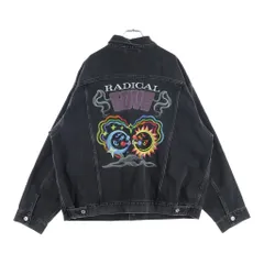 Levi's (リーバイス) Pride Liberation Radical Love Denim Trucker Jacket レインボータブ ポケット付 デニムジャケット ブラックのサムネイル