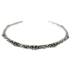 CHROME HEARTS (クロムハーツ) BANGLE SBT SBTバンドバングル ブレスレット シルバー BCA126のサムネイル