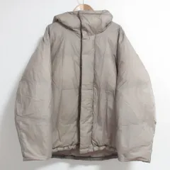 良品 23AW Deuxieme Classe ドゥーズィエムクラス オーバーサイズ フーデッド ダウンジャケット 23010500703030 ベージュ レディース 古着 中古 USEDのサムネイル