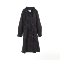 プラダ PRADA トレンチコート RE-NYLON ブラック ナイロン コート レディース Used Aのサムネイル