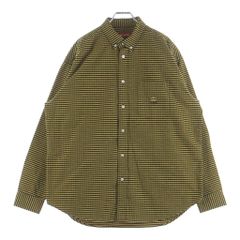 Loose Fit Flannel Oxford Shirt yellow - メルカリ