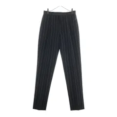 WACKO MARIA (ワコマリア) 24SS STRIPED DOUBLE PLEATED TROUSERS PANTS 24SS-WMP-TR2 ストライプ ダブルプリーツ トラウザーズパンツ ネイビーのサムネイル