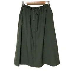 美品 23AW PS Paul Smith ポールスミス イージースカート 40 カーキ レディース 古着 中古 USEDのサムネイル