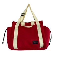 美品 PENDLETON ペンドルトン MARIE INABA ポーチ付き 2WAY トートバッグ マザーズバッグ F レッド レディース 古着 中古 USEDのサムネイル