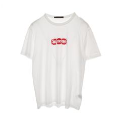真贋鑑定済】Supreme × Louis Vuitton ロゴTシャツ - メルカリ